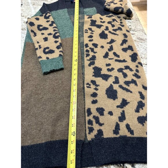 Anthropologie Animal Printed Duster Cardigan Size: One Size NWOT - Picture 9 of 10